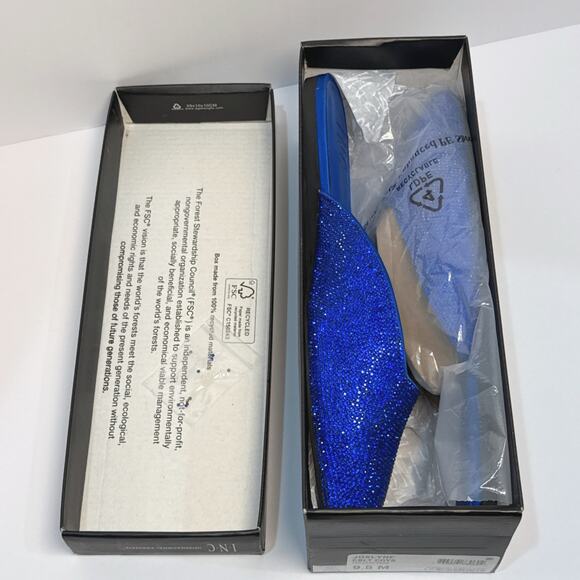 INC International Concepts Joslynf | Cobalt Crystal | 9.5 - Picture 6 of 7